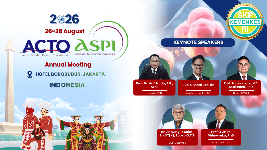18th Annual Meeting ACTO  “Advancing Research & Clinical Translation of Cell Based Therapies: Academician, Business, Clinician, and Government”